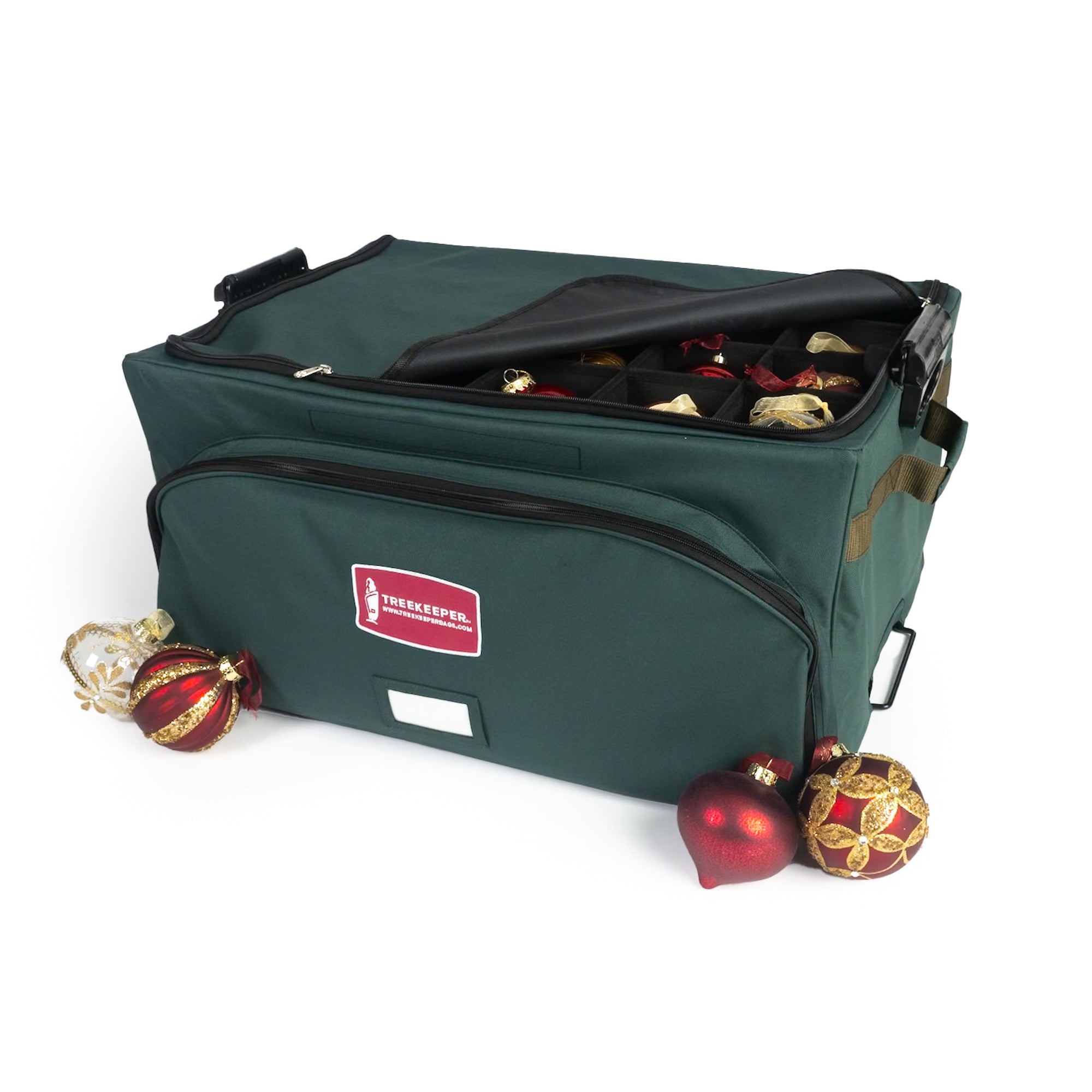未使用級【COACH】Christmas ornament box set 3点 3 Tray Ornament Storage Bag [72 Ornaments] | Christmas World